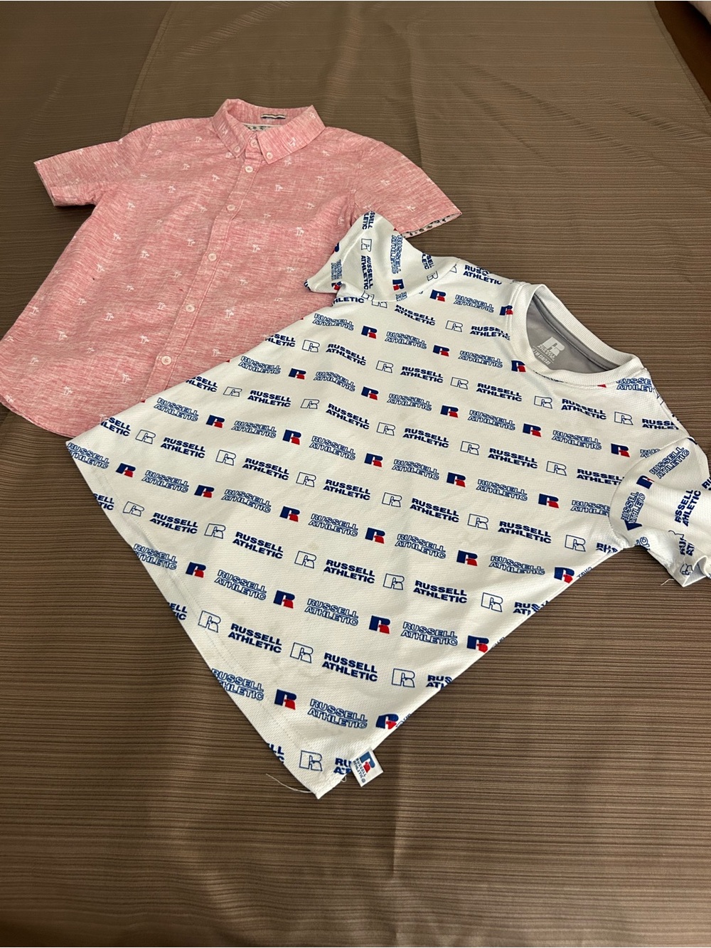 2BOYs topsDenim & Flower Ricky Singh boys SZ 9/10 & Russell Athletics size 11/12